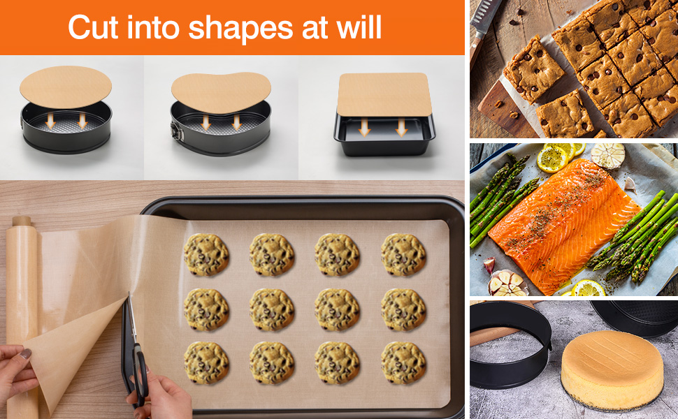 silicone baking mat cut to size