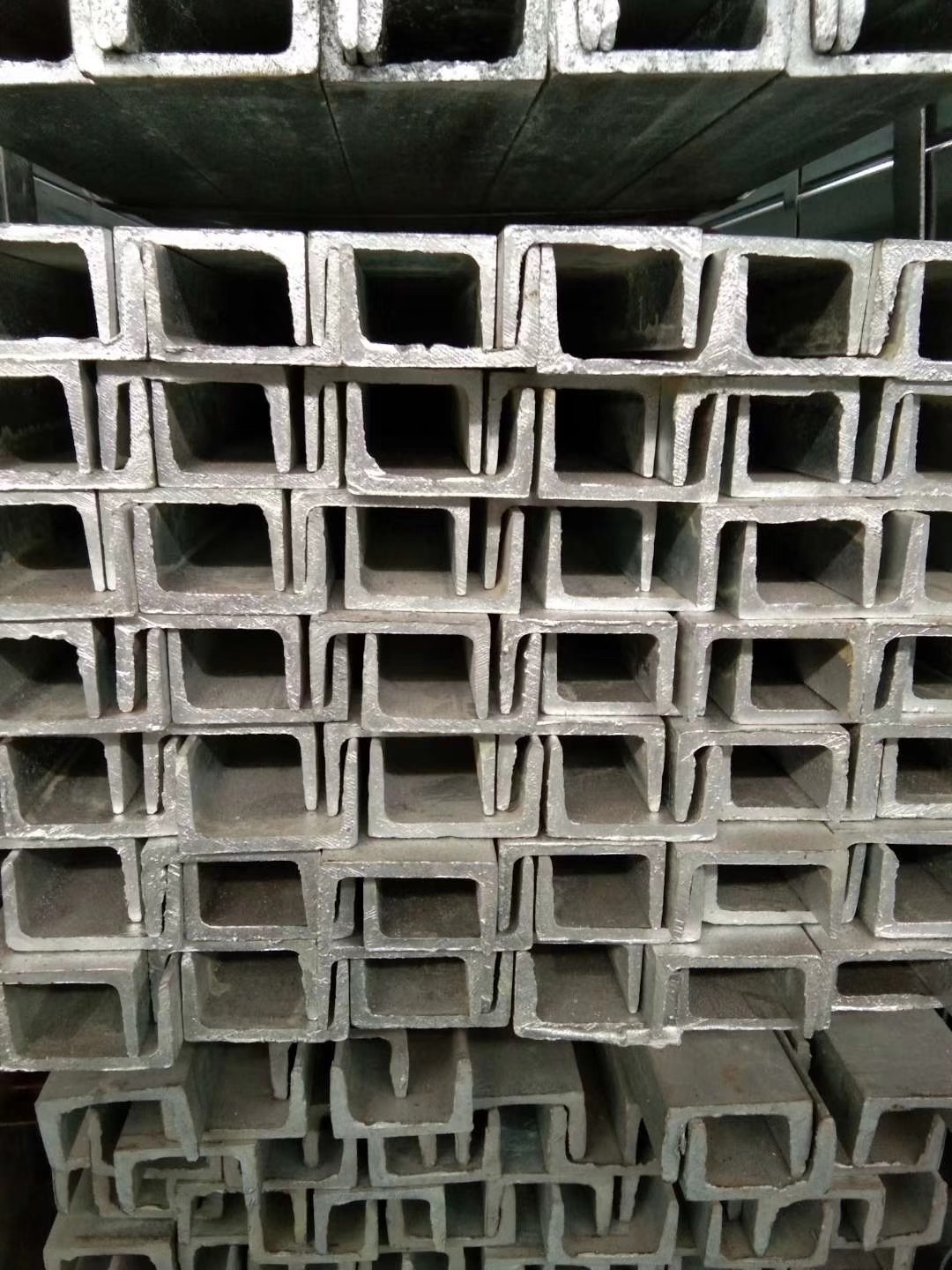 C And U Slotted Strut Channel Bar Galvanized Shaped Steel Profile