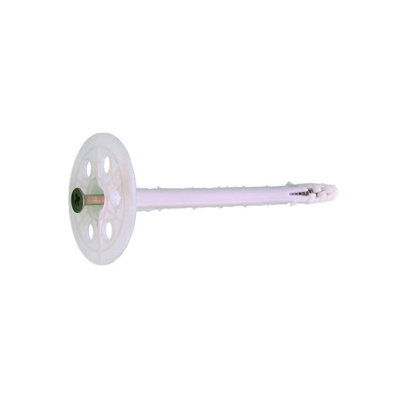 Fastener 6.0cm Plastic Insulation Anchors For Polystyrene Board