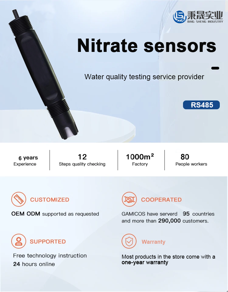 RS485 Ion Selective Electrode Method for Monitoring of Ammonia Nitrogen in River Water
