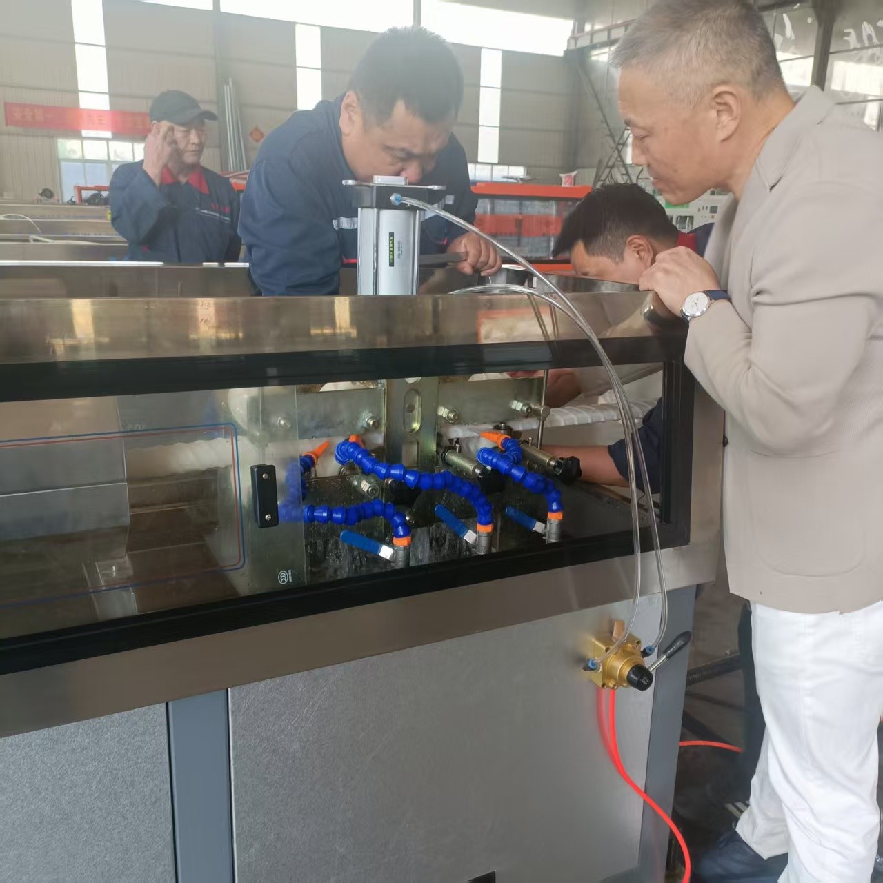 ABB Frequency Inverter Single Wall Corrugated Pipe Machine for 12-50mm Produced Pipe Diameter