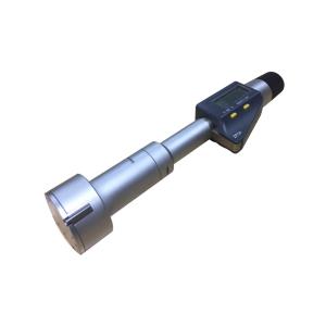 Large Range Three Point Internal Micrometers with Extension Rod and Ratchet Stop