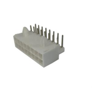 Wire To Board 4.14mm CONN Header Wafer Connector RA Right Angled Dual Row