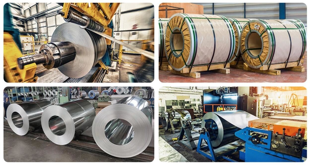 Zinc Coated Galvanized Steel Coil Cold Rolled 0.4mm Metal Roof 400GSM