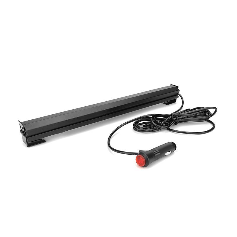 LED Work Light Bar 12V-24V Amber Color Strobe Warning Light for Jeeps Truck ATV Auto Lighting System