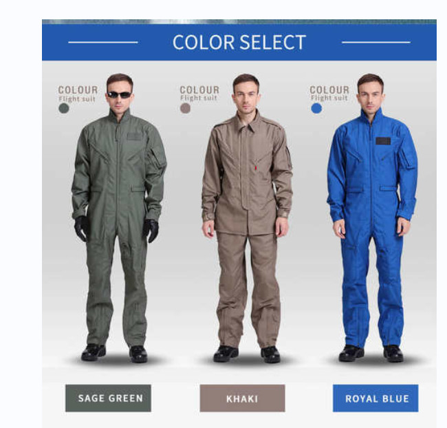93% Nomex Safety Flame Retardant Overalls Antistatic Fire Retardant Boiler Suit