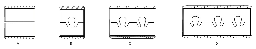 Bimetal bearing buckle