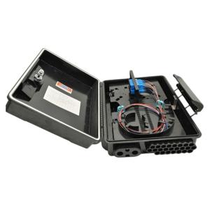 24Port Fiber Optic Enclosure Wall Mount / Pole Mount APC / UPC FTTB