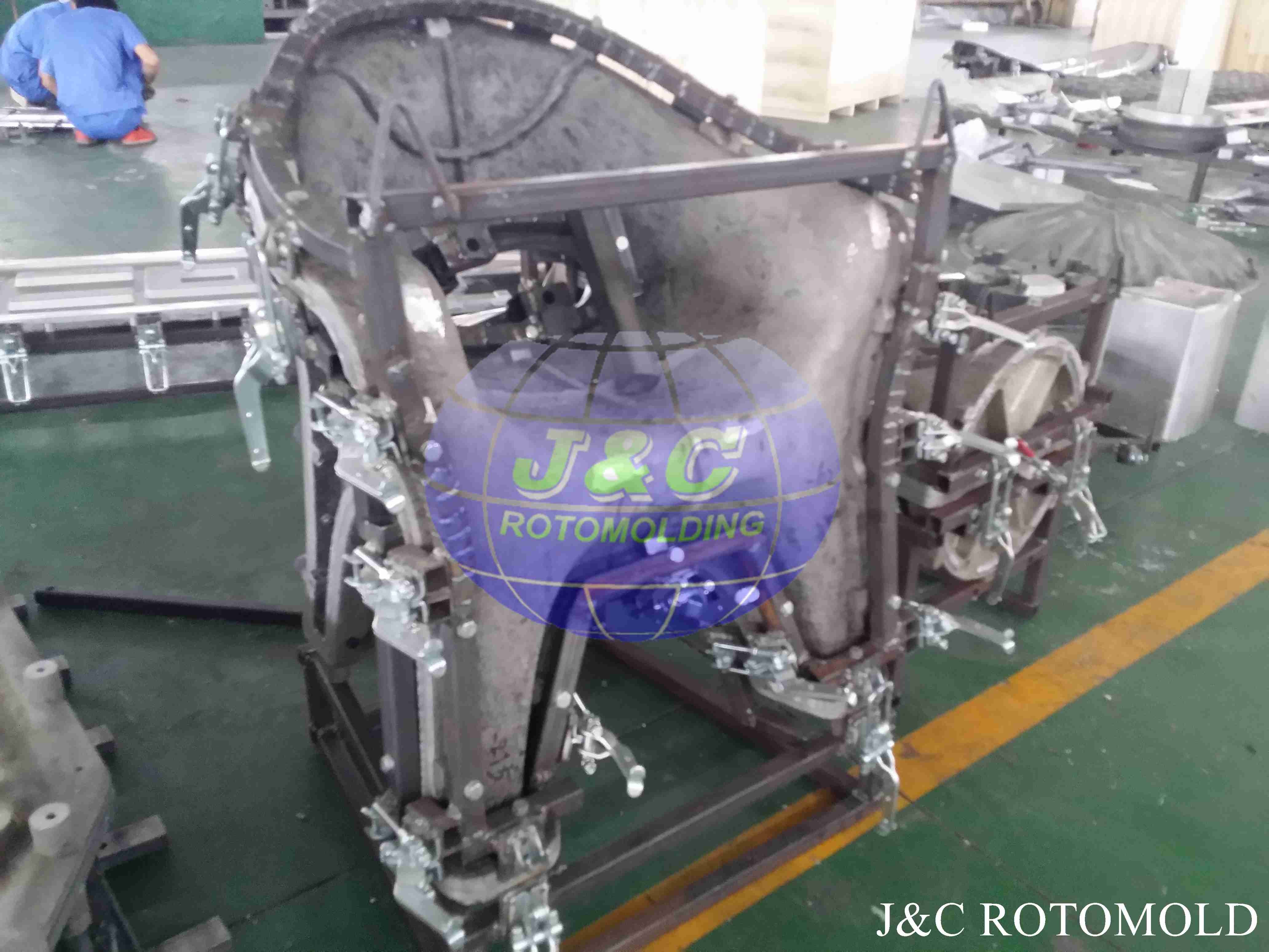 Plastic Rotational Moulded Furniture , Rotomoulding Moulds For LLDPE Armchair