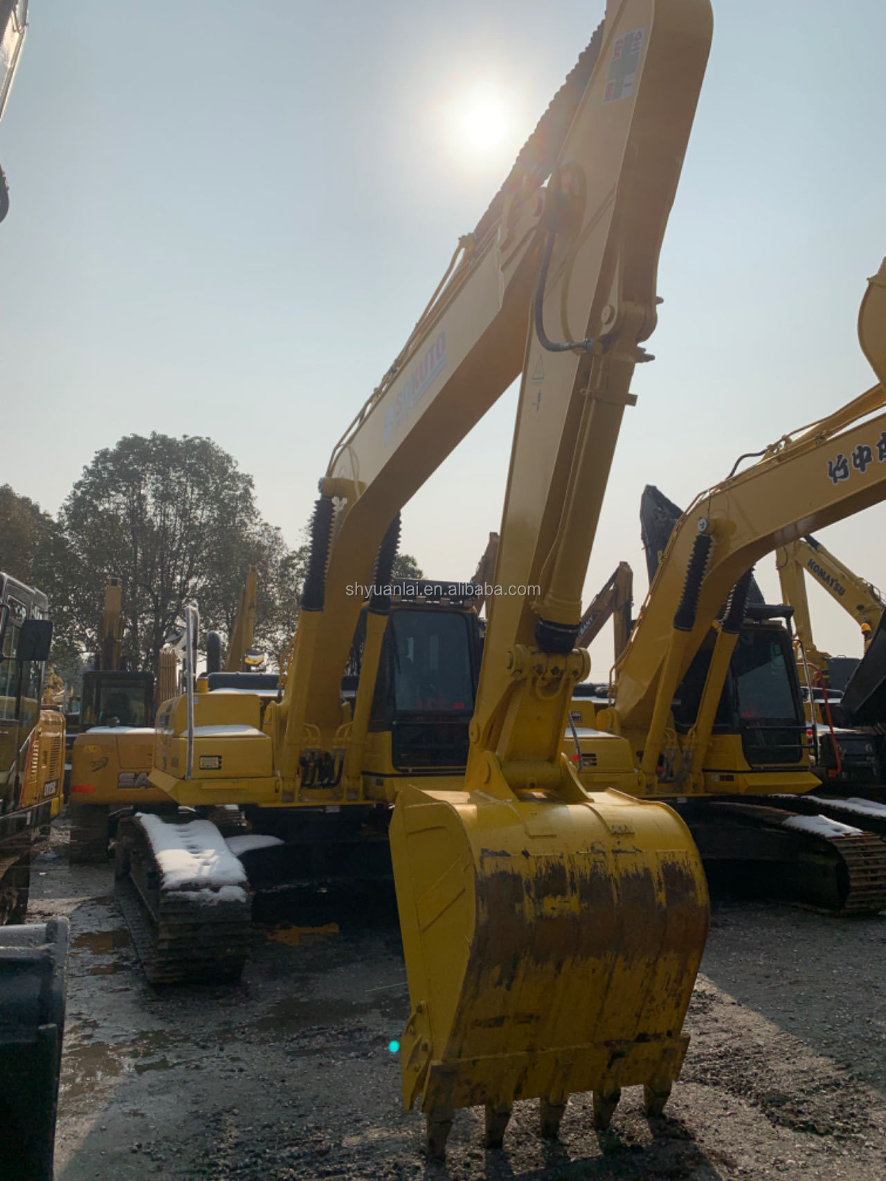 Good Condition Komatsu Used Excavators with Fuel-Saving Systems and Working Systems