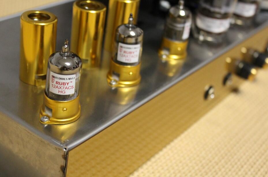 Custom Grand JTM45 Hand Wired All Tube Guitar Amplifier Head with Ruby Tubes KT66*2, 12Ax7*3, 5ar4*1 50W