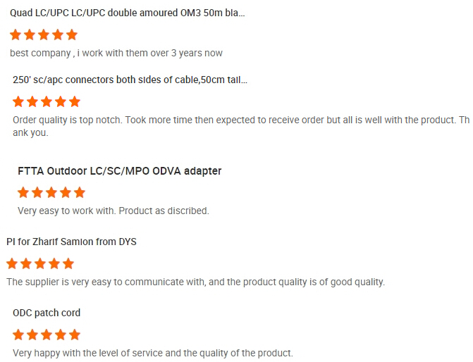 Customized Fiber Cable Patch Cord SC LC ST FC MTRJ SMA Simplex Duplex
