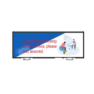 China Android / IOS Taxi Top LED Screen Double Sided Frosted Taxi Top LED Sign on sale