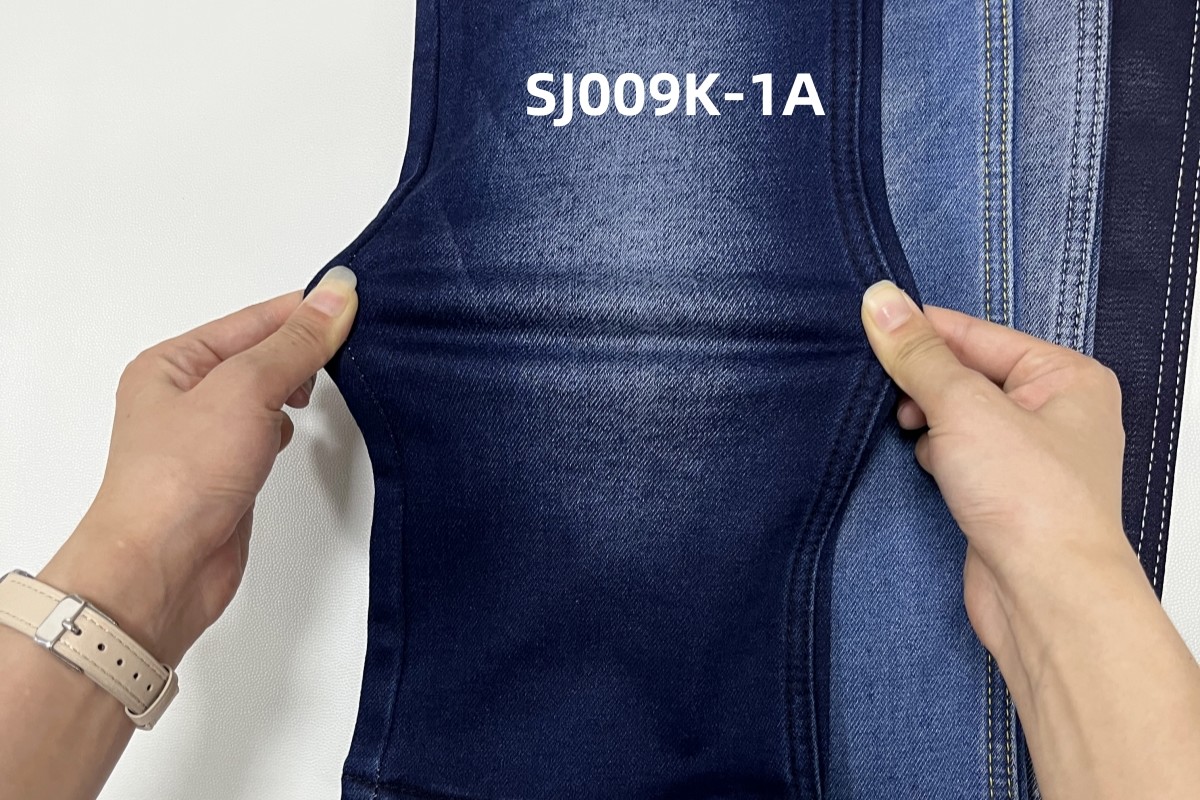 Wholesale 14 Oz Super High Stretch Woven Denim Fabric For Jeans