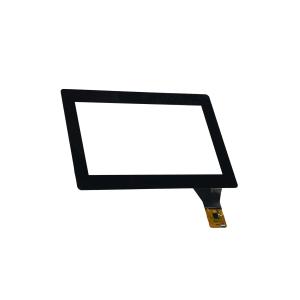 7'' Projected Capacitive Touch Panel PET Glass I2C Interface With Black Bezel