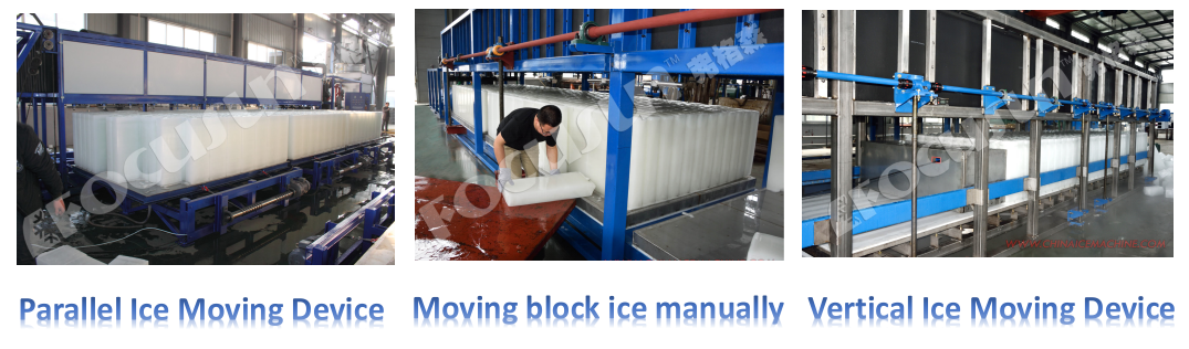 15T/24H Ice Making Machine for Seafood and Fish Preservation Dry Bulb Temperature 35C