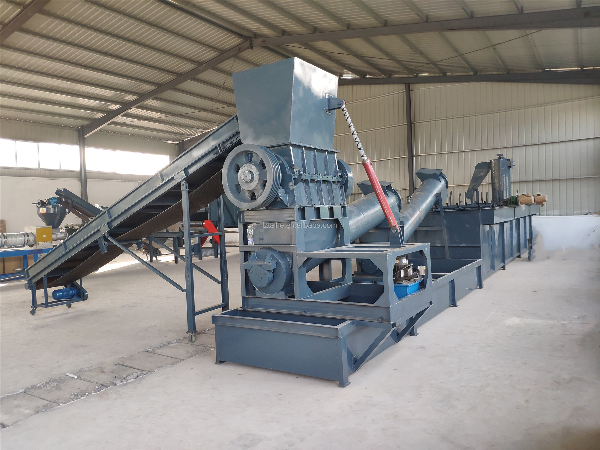 Lldpe Plastic Recycling Machinery For Waste Bottle Recycling