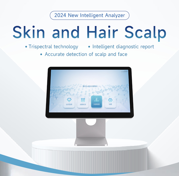 skin and hair scalp analyzer