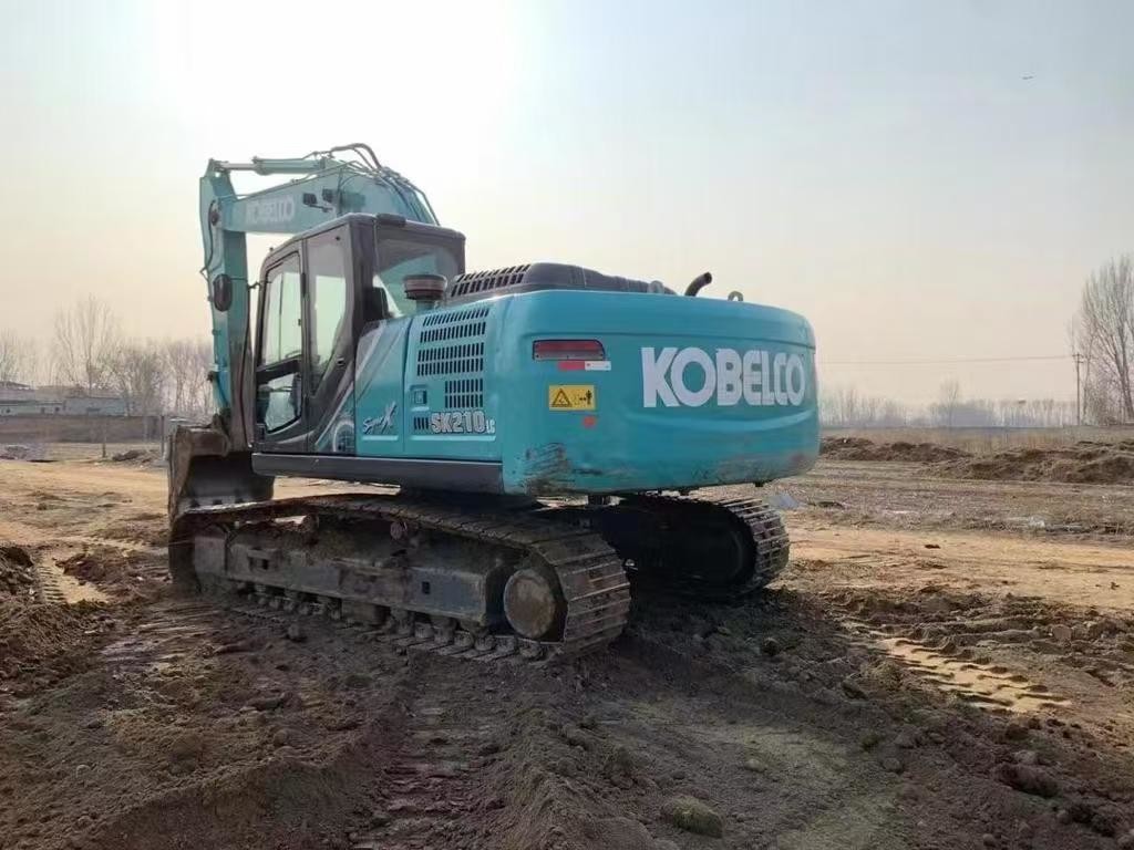 Kobelco SK210-10 Used Large Excavators Safety Operation Original Japan