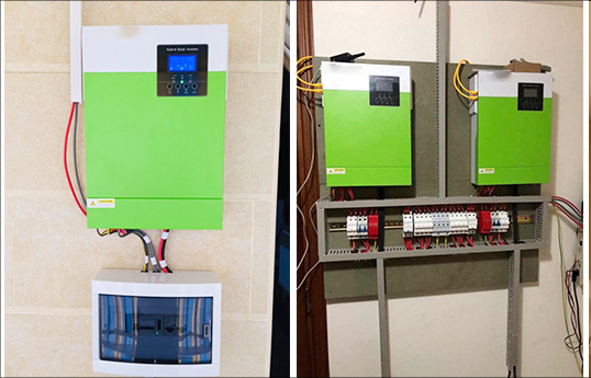 Home 5.5KW Off Grid Hybrid Inverter 220V / 230V Max Parallel To 12 Units