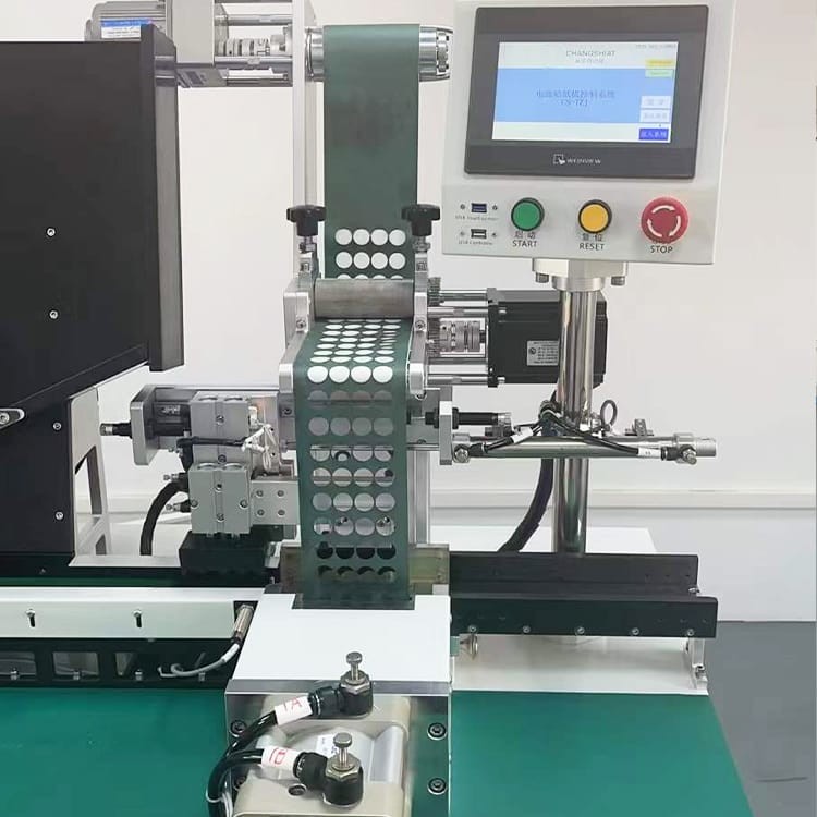 18650 21700 Cylindrical Battery Cell Sticking Machine Insulation Paper