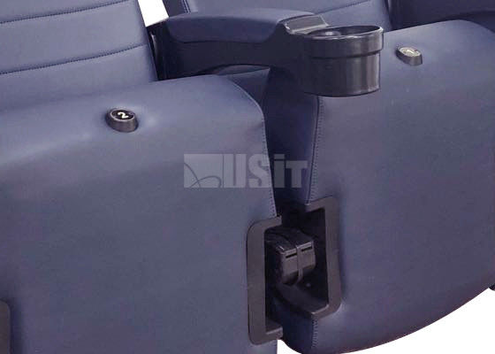USIT Theatre Seating Chairs , Media Room Seating High Resilient Moldule Foam