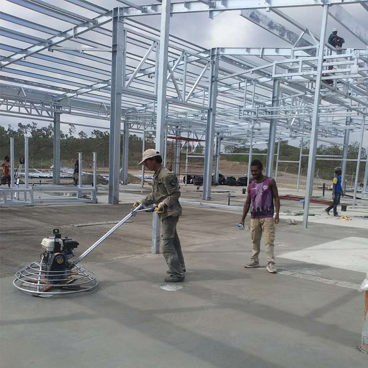 Weather Resistant Steel Structure Workshop Prefabricated Steel Frame Construction