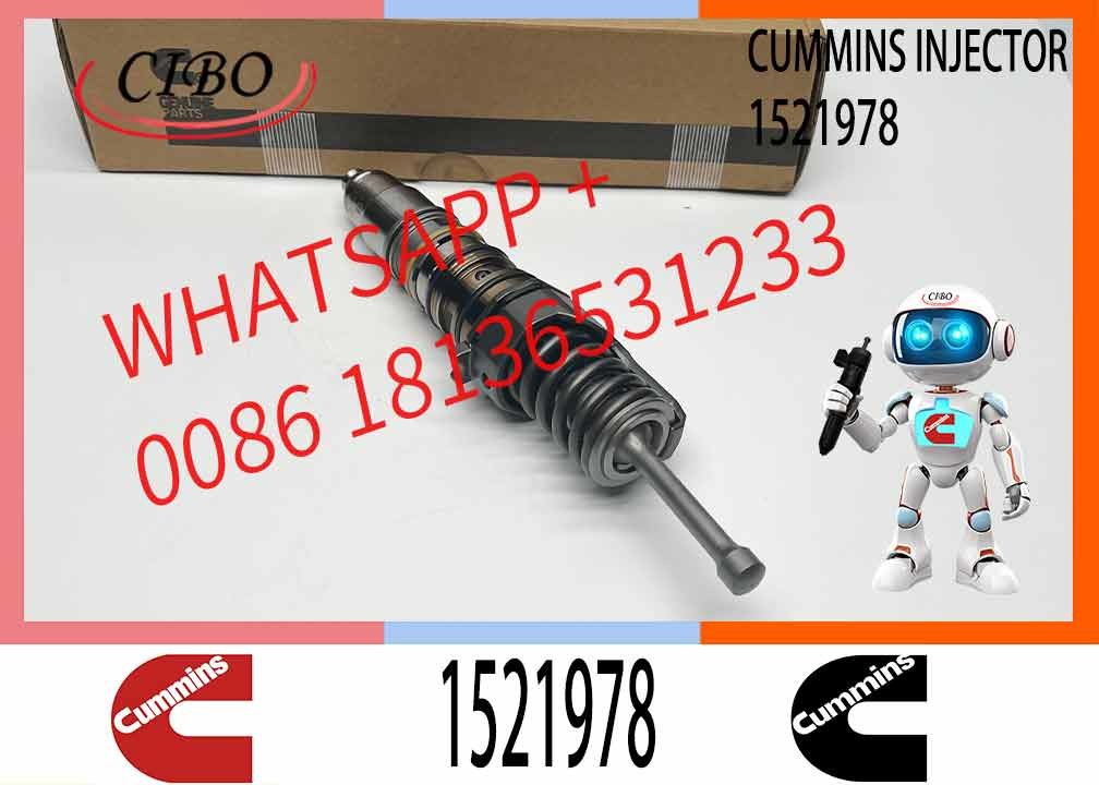 Huida High Quality Engine Spare Parts Fuel Injector 3411766 3411767 4903472 1521978