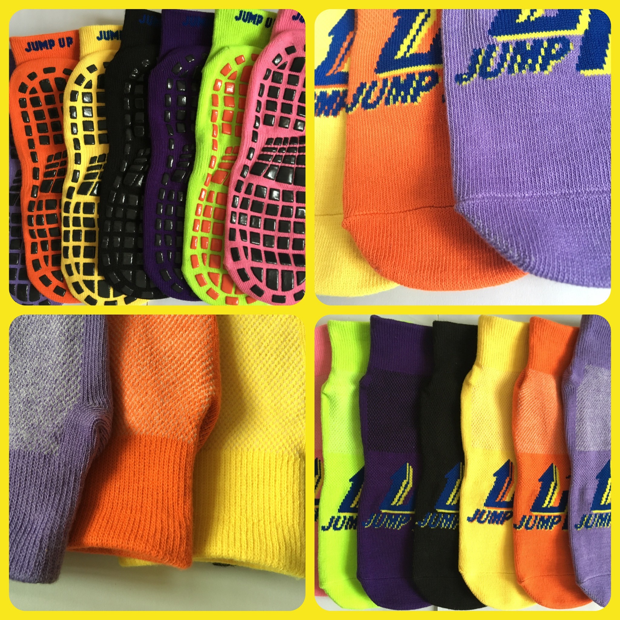 The Professional Socks For Indoor Trampoline Sports Professional Cotton Trampoline Socks