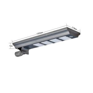  Waterproof Solar Powered LED Street Lights 60W With Auto Intensity Control Manufactures