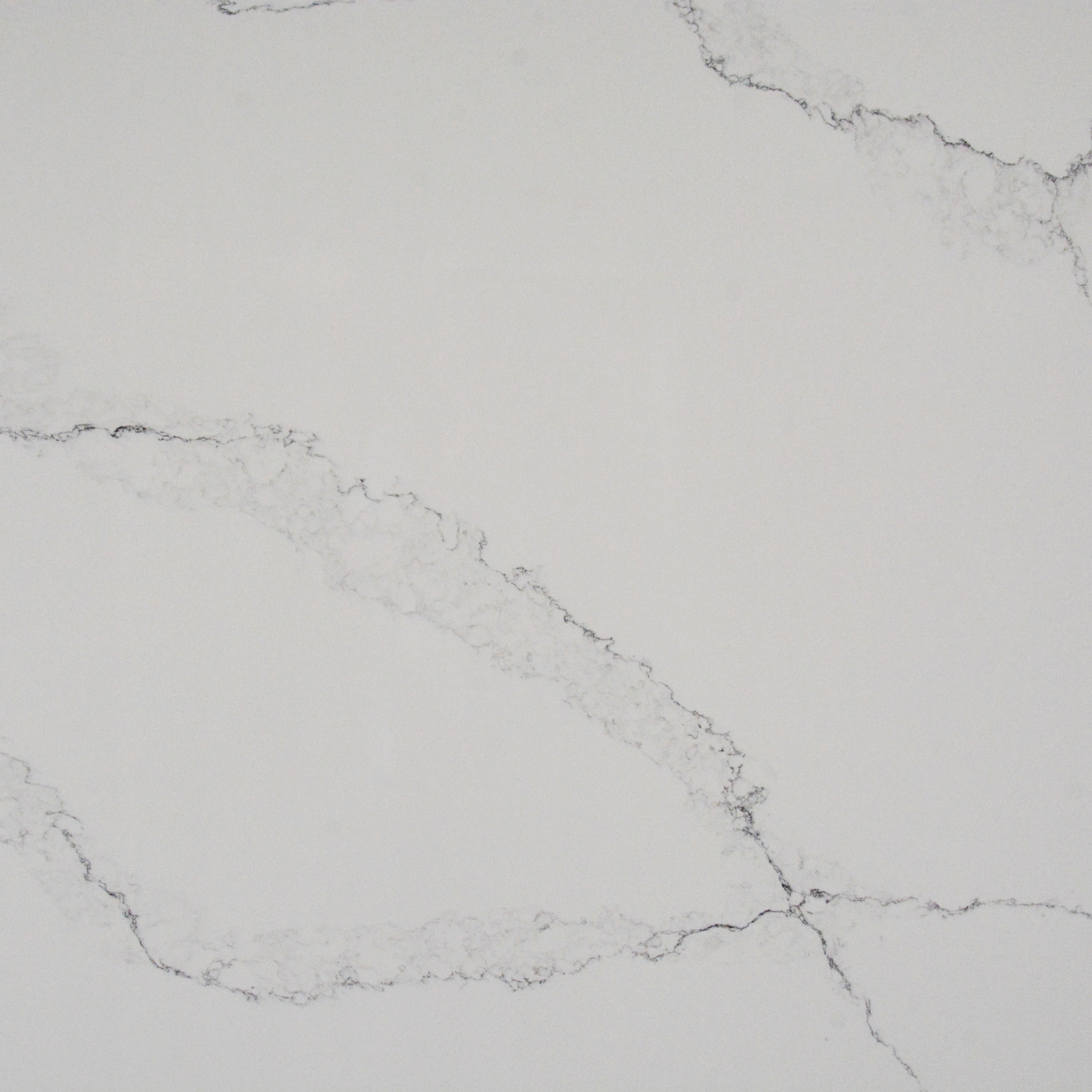 Marble Texture Artificial Quartz Stone For Workshop,6.5 Mohs hardness