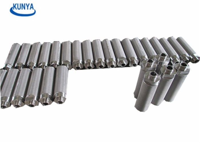 High Temperature 4.0mm Chemical Pharmaceutical Porous Metal Filter Pipe