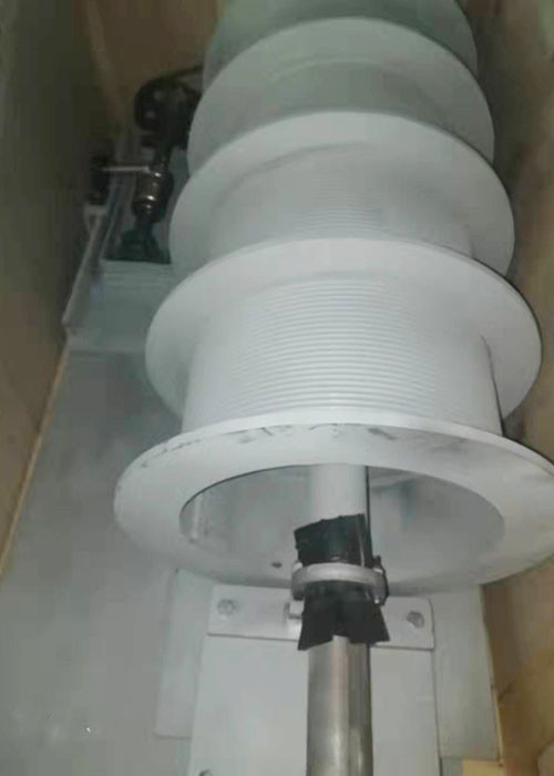 3T 4T Circulating Rope Cable Winch Drum High Performance For Building