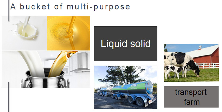 Transportation 18 Litres Oil Beverage Honey Vertical 201 Stainless Steel milk can