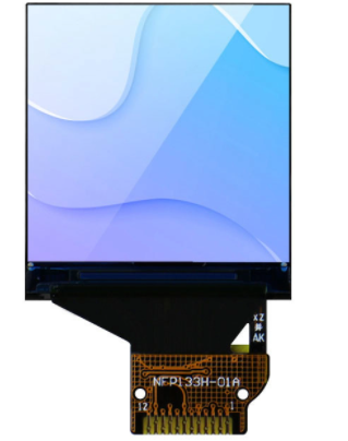  1.33 Inch IPS TFT LCD Display with 240x240 Resolution and 12 Pins for Wearable Devices Manufactures