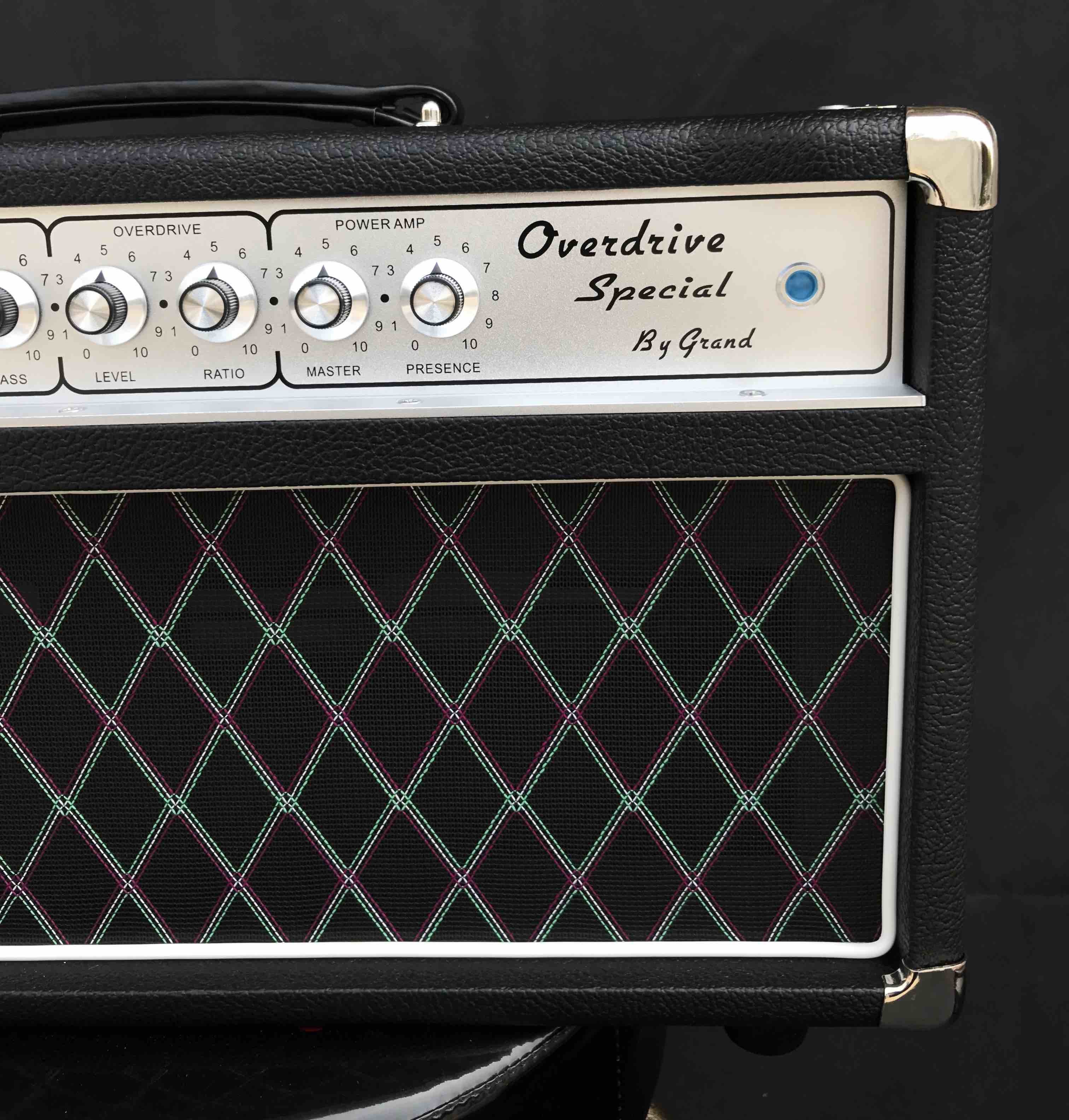 Grand Dumble Boutique Hand-wired Overdrive Special ODS50 Amp Head 50W in Black Custom Faceplate is Available