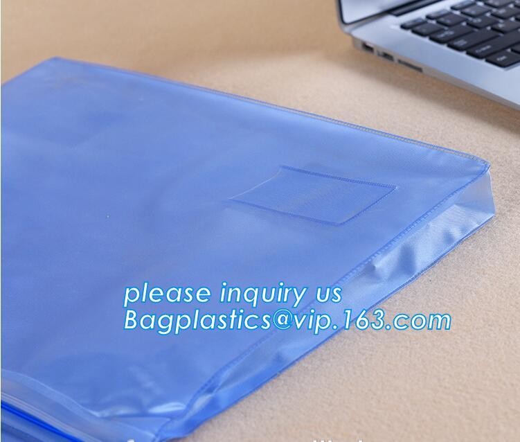 Plastic Bag OEM Custom PVC Loop Handle Image Printed Plastic Shopping Bag,Promotional Clear Waterproof Plastic Cosmetic