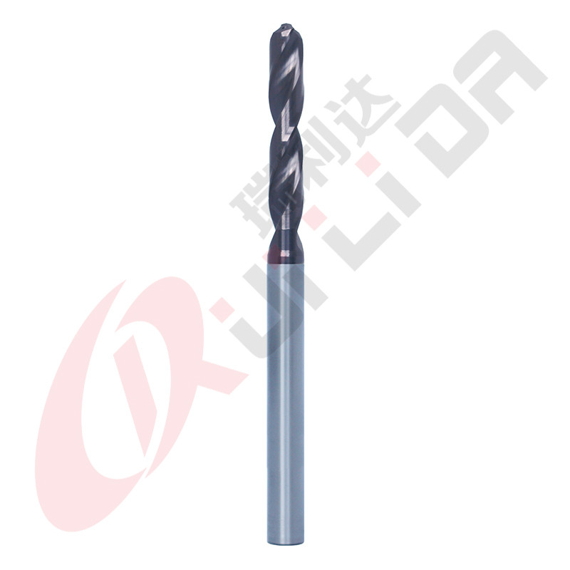2 Flutes Solid Carbide Drill Bit With Inner Coolant Hole For Stainless Steel