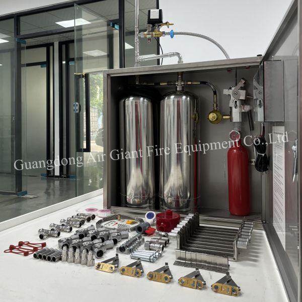 Quality Double Cylinder Kitchen Fire-fighting Suppression System for sale