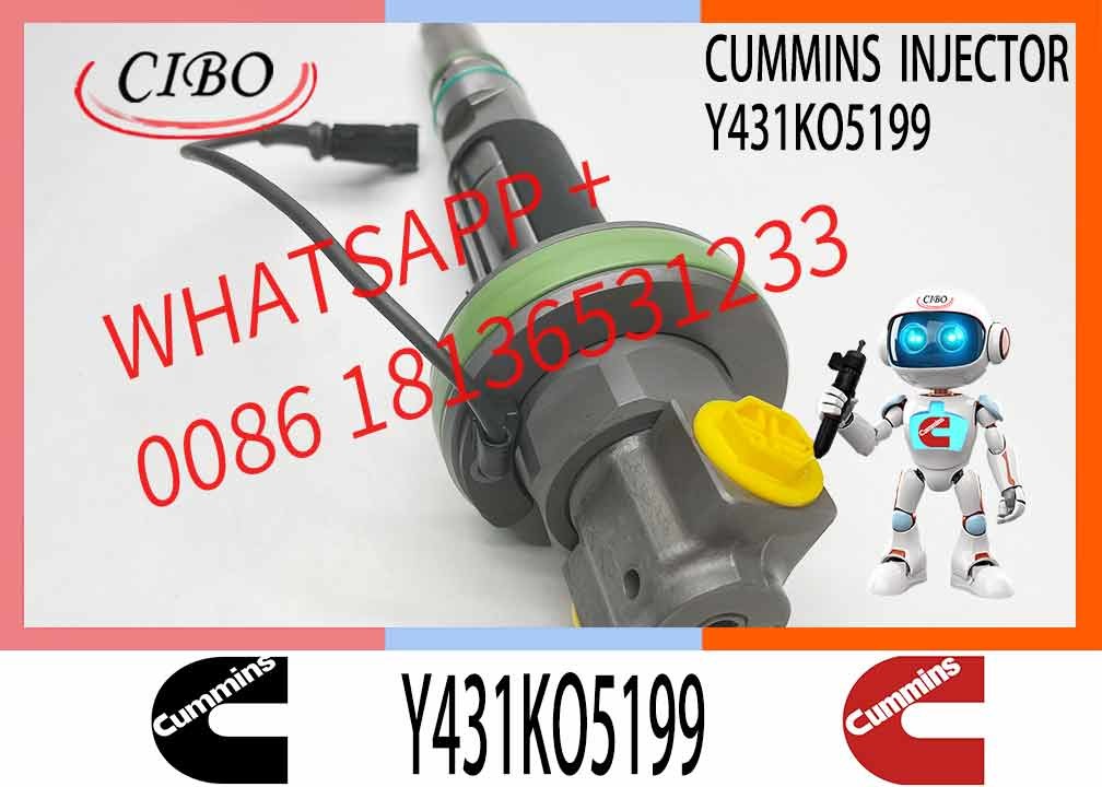 Fuel Injector Assembly 2867147 2882077 4955524 Y431KO5393 2882078For Qsk19 Engine
