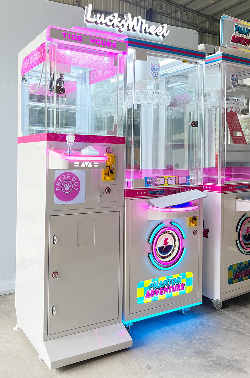 Small Claw Crane Machine Coin Operated Games Plush Toys Vending Machine With Bill Acceptor