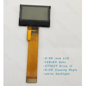  Reflective 128x64 LCD Display 15pin White Backlight SPI Interface Manufactures
