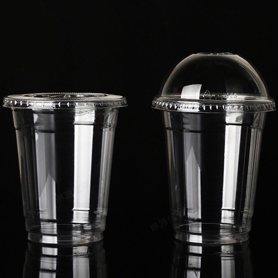 12oz 16oz 20oz Eco Friendly Disposable Compostable Biodegradable Clear PLA Plastic Cup