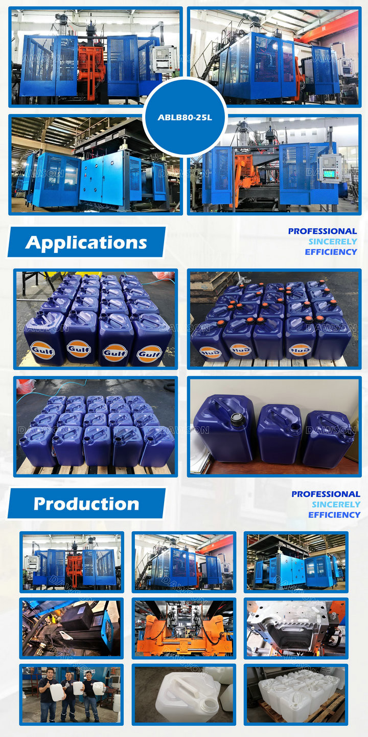 20L 25L Plastic Drum Chemical Barrel Blow Molding Moulding Machine