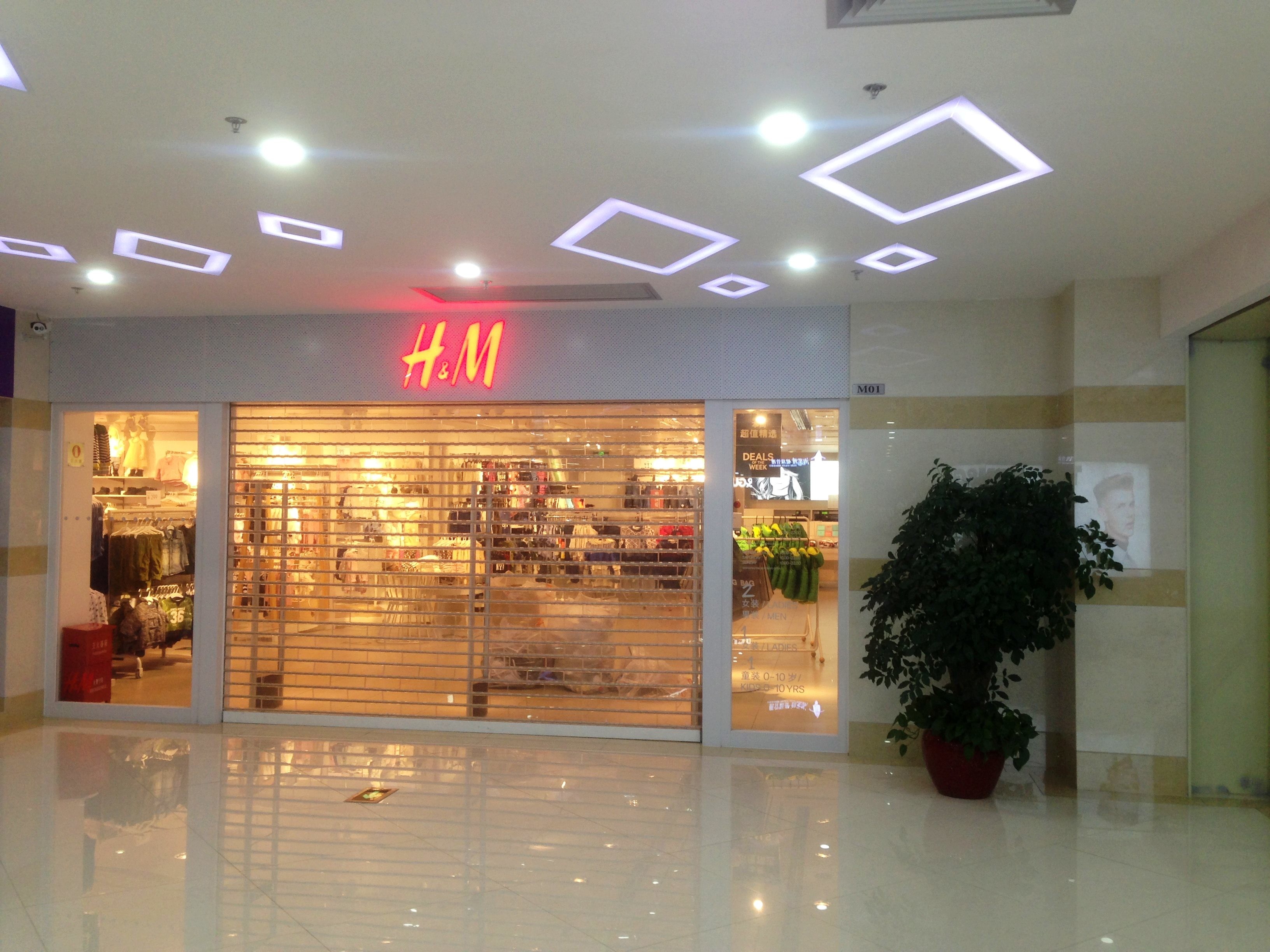 100% Transparent Roller Shutter Door for Retail Store / Commercial Shop