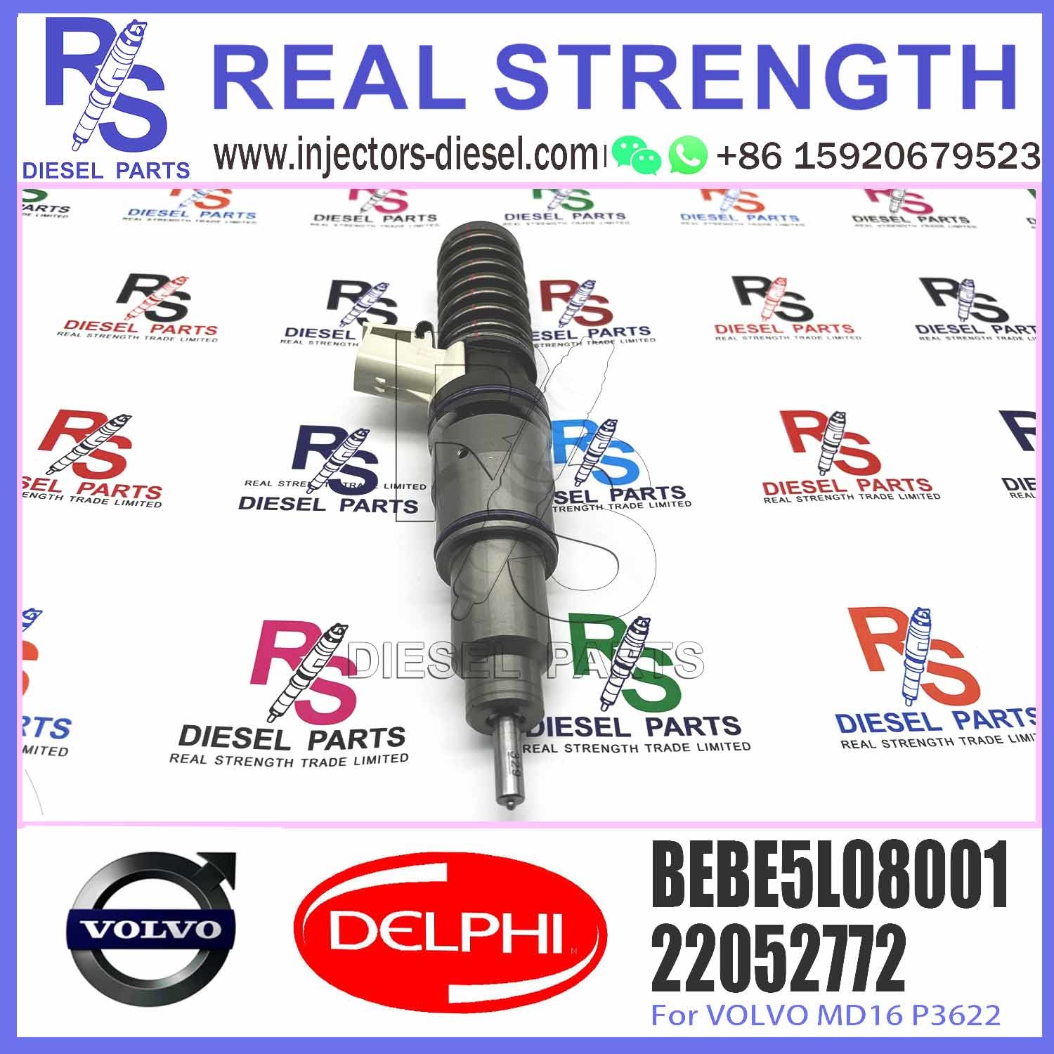 Common Rail Injector 22052772 Diesel Injector Engine BEBE5L08001 For Engine