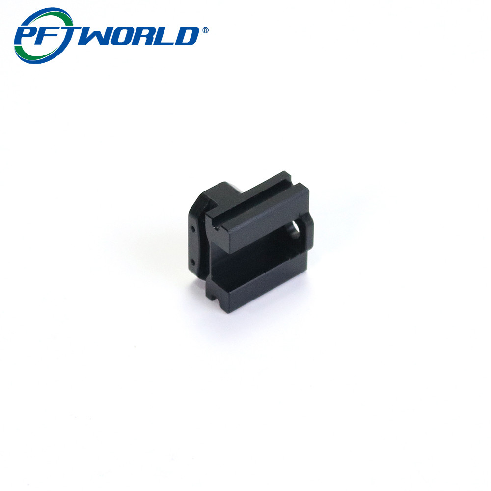 Electroplating 6061 Custom Machined Aluminum Parts Black