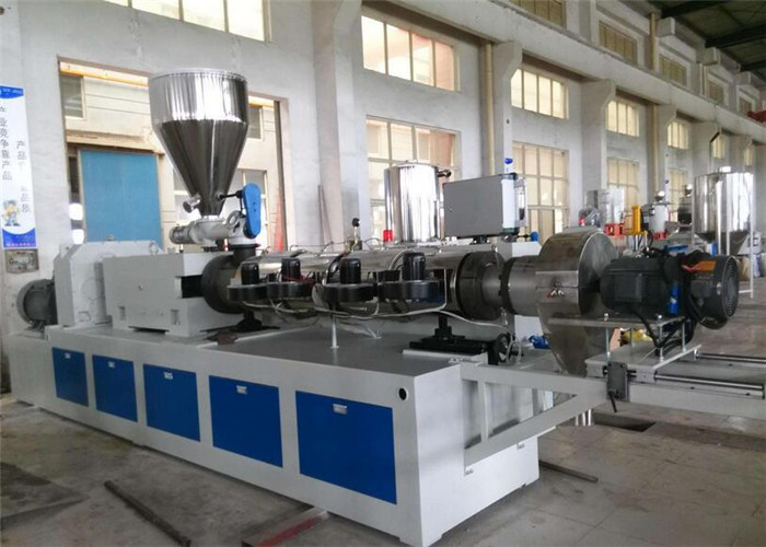 Advanced Plastic PVC Pipe Extrusion Line , PVC Pipe Extruder Machine For Drainge