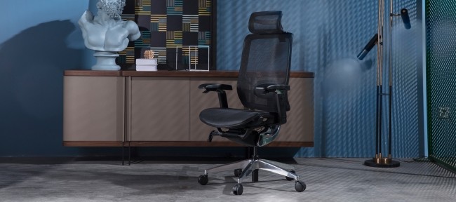 inFlex Staff Task Chair High Back Chair with Headrest Desk Chair Mesh Office Chairs