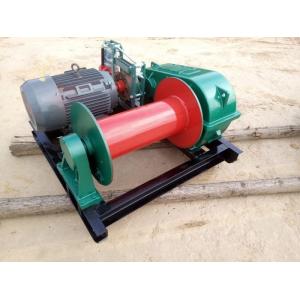 Jk 1.5 Tons 3 Axis 7.5kw Electric Rope Winch For Loading Lifting